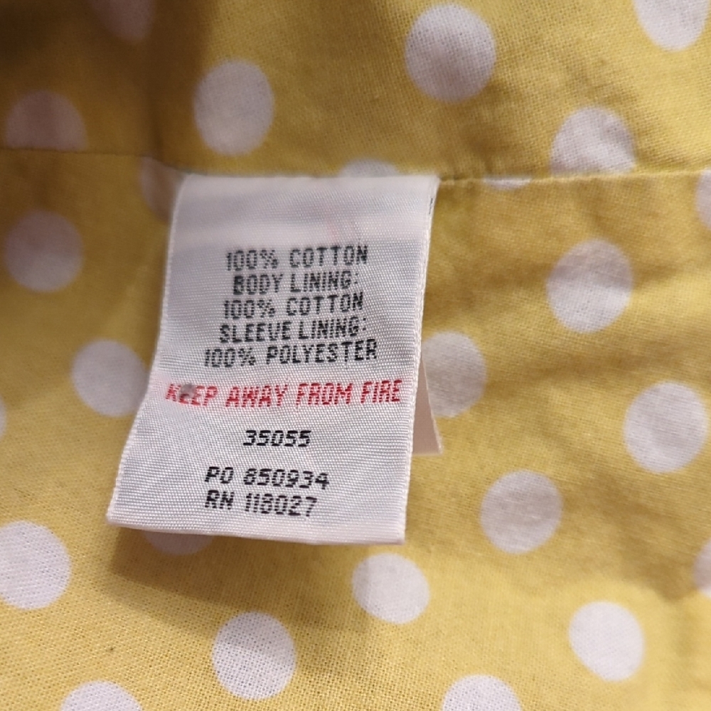 Mini Boden Royal Purple Trenchcoat with Yellow Buttons (Girls' 5-6Y) - Picture 3 of 6